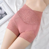 Women Safety Shorts Stretchy Body Shaping Sexy High Waist Flower Lace Briefs Intimacy Clothes Fitness Sports Shorts for Women