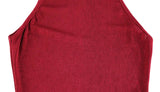 Ahagaga Fashion Women's Mini Dresses Solid Halter Turtleneck Sleeveless Sheath Slim Fit Bodycon Regular Causal Vestidos Robes