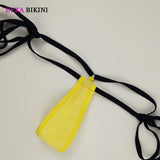 DEKA Mini Cotton Bikini Set Extreme Women's Micro Bandage Swimsuit Bathingsuit Beachwear Exotic Lingerie Underwear Sunbath Suit