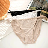 3Pcs/Set Panties Women Low Rise Briefs Seamless Underwear Breathable Panty Female Underpants High Cut Sexy Lingerie