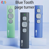 Bluetooth Page Turner Camera/Music Control Pen Paging Device E-book Reader Swipe Short Video Supports IOS Android Remote Control