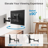 TV Monitor TV Mounts LCD LED Monitor Wall Mount Bracket Adjustable TV Screen Holder TV Frame Support For 10-32 Inches TV
