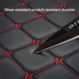 Universal Car Seat Covers Pu Leather Fashion Car Front and rear seat cushions Car Seat Protector Four Seasons Auto Accessories