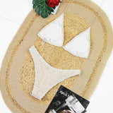 Slimming Three-piece Women's Bikini Set 2026 Trendy Net Split Fashionable Sexy Swimwear Ladies Beach Bathing Suit Swimsuit