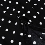 FDYOUI 2026 Woman Clothes Lace Patchwork Polka Dot Skirts Female Sexy Tight Short Skirt Black Party Night Club Dress Streetwear