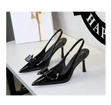 Luxury Designer Burgundy Suede Ankle Strap Pumps Sexy Pointed Toe Ankle Buckle Elegant Heels Fashion Wedding Party Shoes Shoes