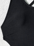 Extreme Mini Micro G String Cross Backless Thong Monikini Women Swimwear One Piece Swimsuit Female High Cut Bathing Suit Swim