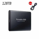 External Hard Drive High Speed Hard Disk 256TB USB3.1 Portable 128TB for Pc/Laptop/Mac/Phone Solid State Disk