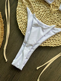 Heart-shaped Halter Micro Thong Bikini Female Swimsuit Women Swimwear Two-pieces Bikini Set Brazilian Bather Bathing Suit Swim