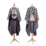 Hairdressing Coth Pattern Cutting Hair Waterproof Cloth Salon Barber Cape Professional Hair Stylist Retro Aprons Haircut Cape