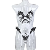 Sex Clothing for Women Bra Elegant Women's Sets Bra Panties Set Ensemble Lingeries Femmes Sexy Lingerie Sets Woman Below Bras