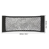 1Pc Car Back Rear Mesh Trunk Seat Elastic String Net  Universal Storage Bag Pocket Cage Auto Organizer Seat Back Bag