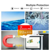 Extreme 256GB 64GB SD Micro TF Mini SD Card 256GB 512GB 128gb 64GB High Speed Memory Card TF Flash Card for Phone/Computer/Camer