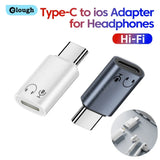 Elough Lightning to Type C Adapter For iPhone 16 15 Samsung MacBook iOS Female to USB C Male Headphone Audio Adapter adattatore