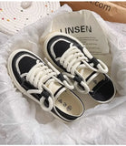 Women's Shoes White  New Canvas Shoes Breathable Comfortable Platform Outdoor Casual Sports Shoes Zapatillas De Mujer