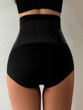 Seamless High Waist Body Shaping Panties for Women Abdomen Control Magnetic Therapy Warm Uterus Slimming Underwear Shaper Briefs