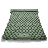By Inflating Double Inflatable Camping Mattress Ultralight Sleeping Pad