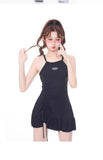 New Split Swimsuit for Women's Sports, American Style, Conservative, Meat Covering, Slimming, Vacation, Seaside Swimsuit