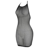 1PC Women Sexy Fishnet Beach Cover Up Hollow Out Bodycon Dress See Through Summer Swimwear