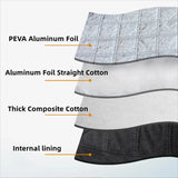 1Pc Car Windshield Snow Anti-UV Shield for Winter Car Cover Front Window Anti Ice Frost Outdoor Protection Car Cover