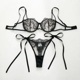Three-Piece Bra Set, Provocative Lingerie, European Style, Pure Desire Bra, Strapless Underwear ZA825201