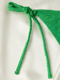 2026 Ring Linked Bandeau Bikini Solid String Swimwear Female Sexy Swimsuit Women Bathers Bathing Swimming Swim Suit Beachwear
