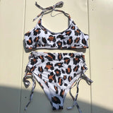 Bandage Bikini Sport Swimwear Women Swimsuit High Waist Bikini Set Push Up Maillot De Bain Femme Beachwear 2026 Bathing Suit