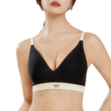 Seamless Bras Women's Underwear No Steel Ring Adjustable Bra Sexy Lingerie Push Up Bralette Backless U Back Tops