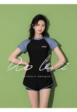 Swimsuit Women's Summer Split Casual Sports Plus Size Swimsuit Conservative Slimming Swimming Pool Swimming Equipment