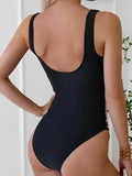 2026 Leopard Swimsuit One Piece Slim Vintage Swimwear Women Sexy Bathers Bathing Swimming Swim Suit Female Beachwear XXL