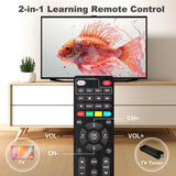 DLUXURY Digital Converter Box for TV, Mini ATSC Tuner [Hidden Behind TV], Watch & Record Free Over-The-Air Channels