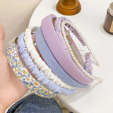 3pcs Multicolor Elegant fabric Headband for Women Face Wash Hair Band Fashion Girls Hair Accessories