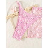 S - XL Three-pieces Bikini set With Skirt Flowers Sequins Bikini Female Swimsuit Women Swimwear Bather Bathing Suit Swim V7864
