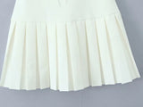 Bowknot Off Shoulder Strapless Party Short Dress for Women 2025 Elegent Lady White Pleated Mini Vestidos Female Backless Dress