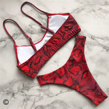 14 Color S - XL Sexy Leopard Bikini Women Swimwear Female Swimsuit Two-Pieces Bikini Set Brazilian Bather Bathing Suit Swim V871
