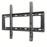 BEISHI Universal TV Bracket Low Profile TV Wall Mount Fixed for Most 30"-80" Flat/Curved TVs with Max VESA 600X500mm Up to 70kg