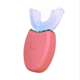 U-Type Toothbrush 360 Degrees Intelligent Silicon Head Sonic Electric Toothbrush Automatic USB Charge Waterproof Toothbrush