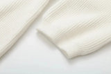 Foridol V-neck Oversize Beige Autumn Winter Women Knitted Long Sleeves Cozy Femme Casual Cardigans Sueter Mujer Loose Sweater