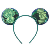 Disney Festival Party Cosplay Mouse Ears Headband 3.3" Ears Glitter Hairband Without Bow For Boys DIY Cartoon Hair Accessories