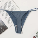 4Pcs/Set Women G-String Thongs Seamless Panties Sexy Lingerie Low Rise Female G-String High Cut Pantys Underwear