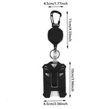 Retractable Badge Holder with ID Card Holder Case Clip