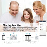 16A MINI Wifi Switch DIY Smart Home 2-way Control Relay Smart LIfe APP Control Remotely Timer Works With Alexa Google Home Alice