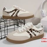 Breathable Flat Heels Sneakers Women Plus Size 43 Soft Bottom Lace Up Sport Shoes Woman Non Slip Comfortable Walking Shoes 2025