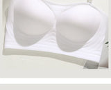 MOYISU Strapless Push Up Bra Underwear, Cross Back for Small Chest, Padded Enhancer Adhesive Lift to Look Bigger, Deep Plunge
