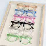 6pcs Fashion Oval Reading Glasses Colorful Chic Presbyopic Glasses For Women Men 1.0 To +4.0