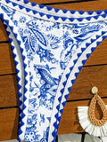 2026 Triangle Halter String Bikini Women Printed Swimwear Female Sexy Swimsuit Bathers Bathing Swimming Swim Suit Beachwear