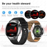 2025 New BOXUXING Watch 5 MAX Smart Watch AMOLED Screen NFC GPS Tracker Bluetooth Call Health Waterproof Smartwatch Men Women