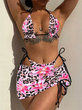 XS - L Two-side Wearable Reverside Bikini Women Swimwear Female Swimsuit Three-pieces Bikini Set Bathing Suit Swim Beachwear