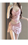 Bikini Swimsuit, Women's Three Piece Set, High-end Split, Flesh Covering, Conservative Beach Vacation, Hot Spring Swimsuit