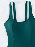 S - XXL Sexy Criss Cross Backless Women Swimwear One Piece Swimsuit Female High Leg Cut Monokini Bather Bathing Suit Swim Lady